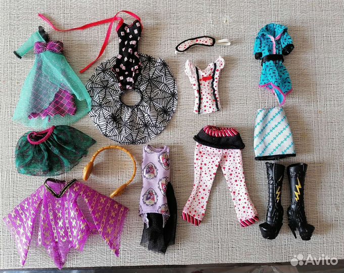 Одежда и обувь для Monster high, Barbie и др