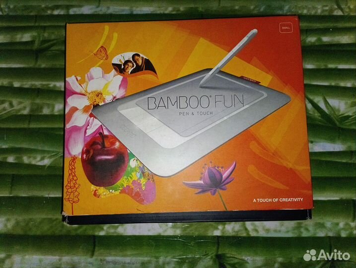 Графический планшет bamboo FUN CTH461