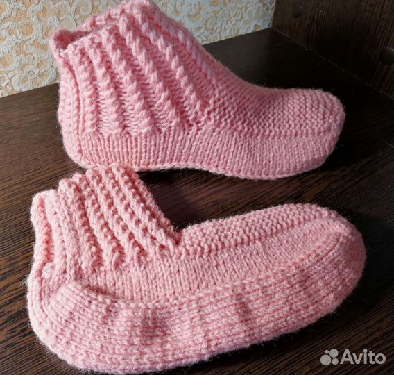 Вязаные носки, следки, варежки. Ручная работа