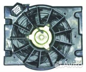 Astra Мотор+вентилятор конденсатора кондиционера с