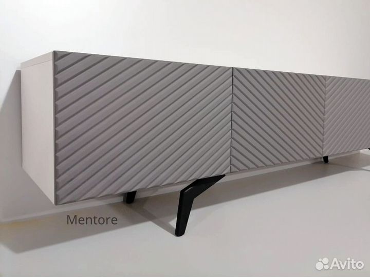 Тумба тв Bravo с фрезеровкой