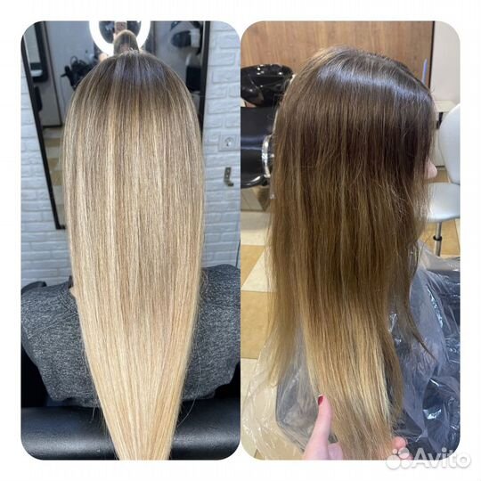 Парикмахер,окрашивание волос,аиртач шатуш