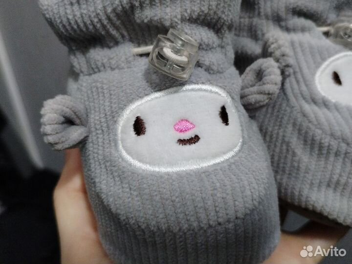 Пинетки теплые