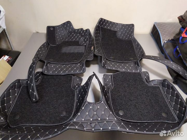 3D Коврики Toyota Land Cruiser 200 из Экокожи