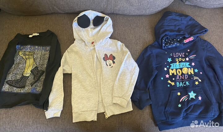 Детские вещи с пакетом с года до 3