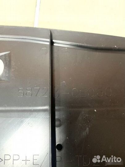 Защита антигравийная Toyota Highlander 3