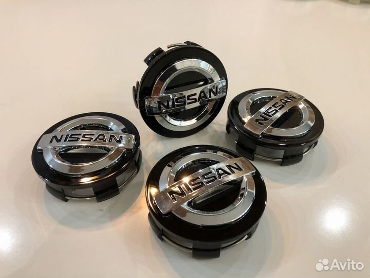 Колпачки на литые диски nissan 54mm