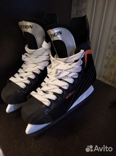 Коньки хоккейные 40 размер, мужские