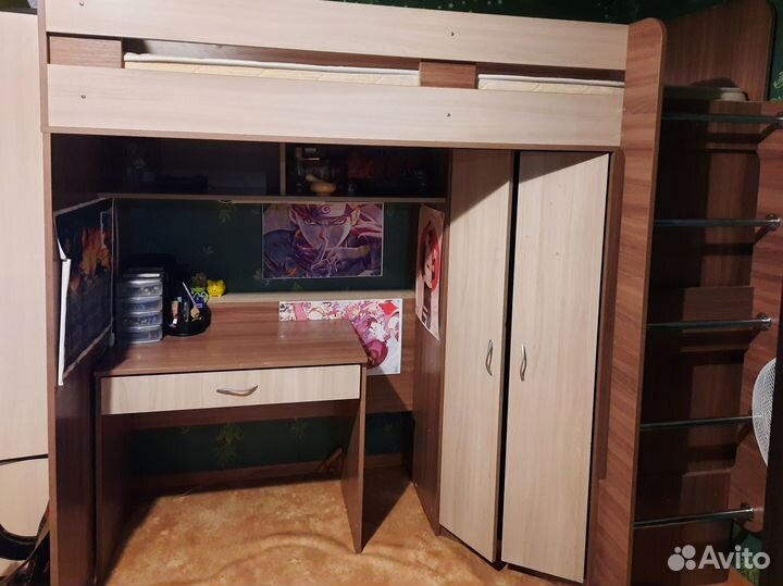 Детская кровать чердак