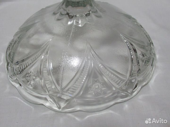 Конфетница. Фруктовница. Стекло. СССР