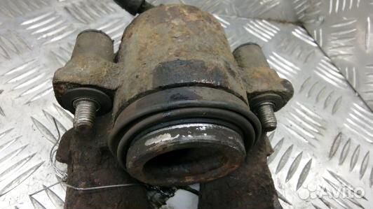 Суппорт тормозной передний левый skoda fabia 1 (5B