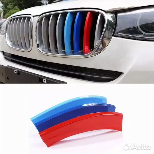 Накладки на решетку BMW X3 F25 X4 F26