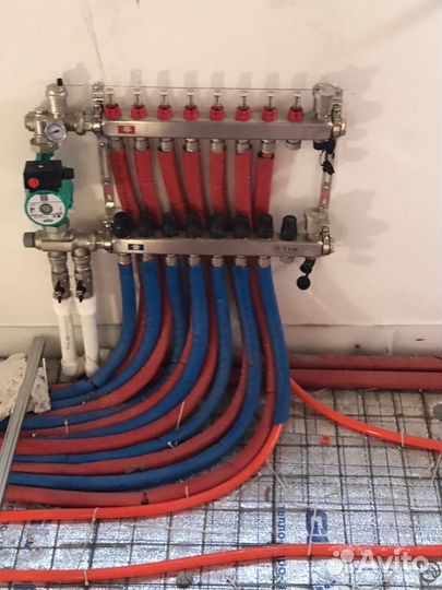 Установка газовых котлов и систем отопления