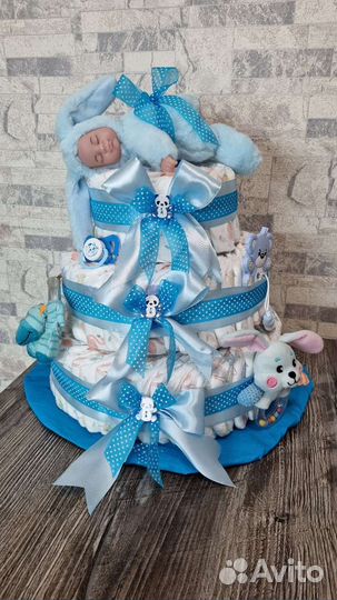 Торт из памперсов