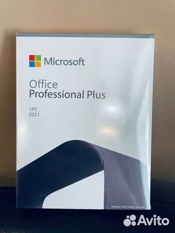 Microsoft Office PRO Plus 2021 BOX. Лицензия