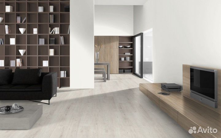 Ламинат Egger Дуб Кортина белый EPL034