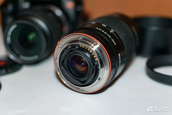 Зеркальный фотоаппарат sony dslr A200