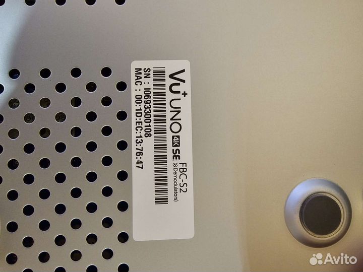 Спутниковый ресивер Vu+UNO 4K SE