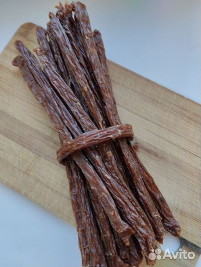 Джерки мясные, вяленое мясо рыба, снеки к пиву