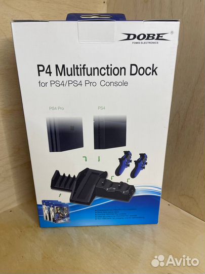 Зарядная станция с охлаждением для PS4