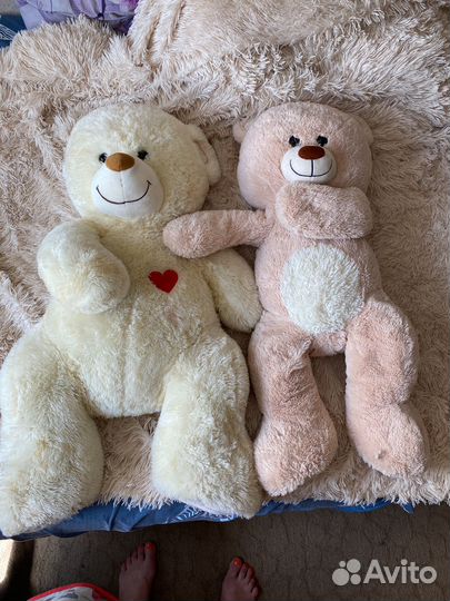 Большие плюшевые медведи бу