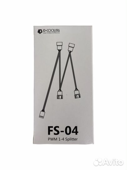 Кабель-разветвитель 1/4 ID-cooling FS-04 (400шт/ко