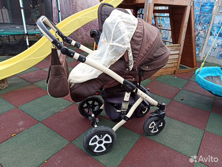 Коляска 3 в 1 Adamex