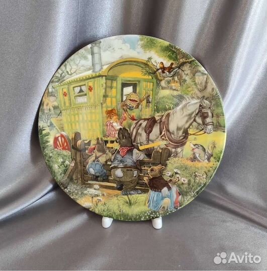 Комплект 12 тарелочек Wind in the Willows Wedgwood