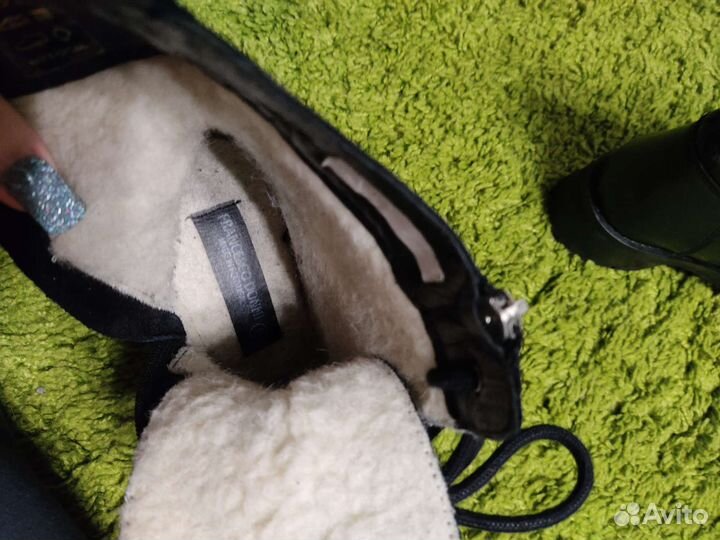 Ботинки женские 39 размер черные