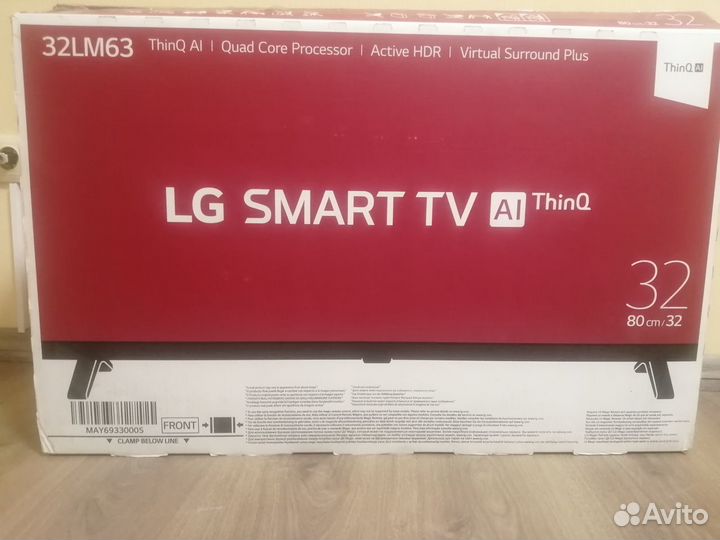 Телевизор lg SMART tv 32