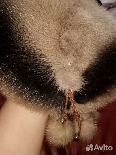 Норковый берет