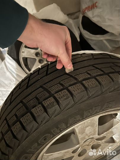 Зимняя резина и диски mitsubishi outlander r16