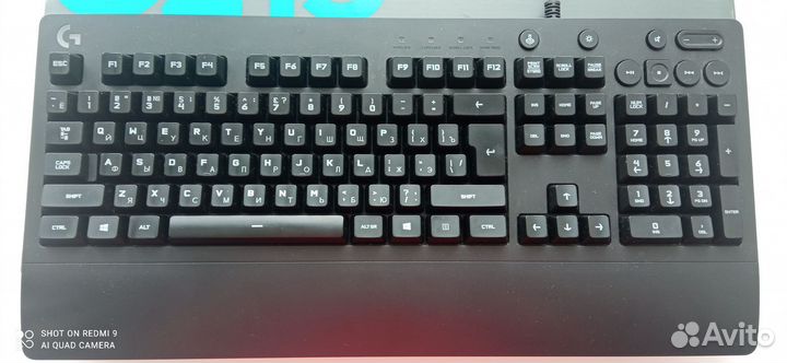 Клавиатура logitech g213