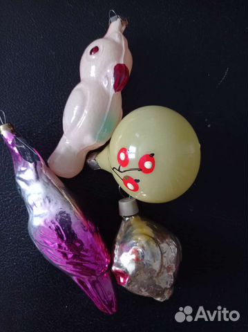 Игрушки на ёлку СССР