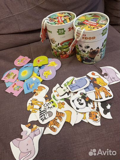 Пазлы / коврик /развивающие игрушки