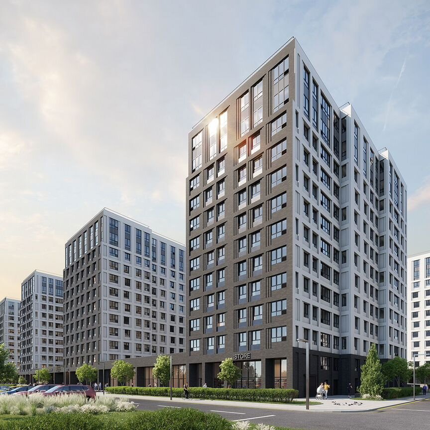 2-к. квартира, 68 м², 3/13 эт.