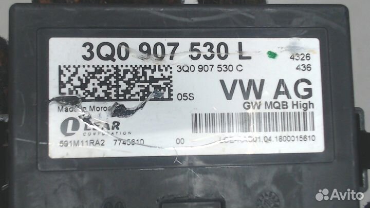 Блок контроля давления в шинах Volkswagen Golf 7