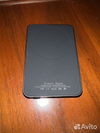 Powerbank 20000magsafe с беспроводной зарядкой