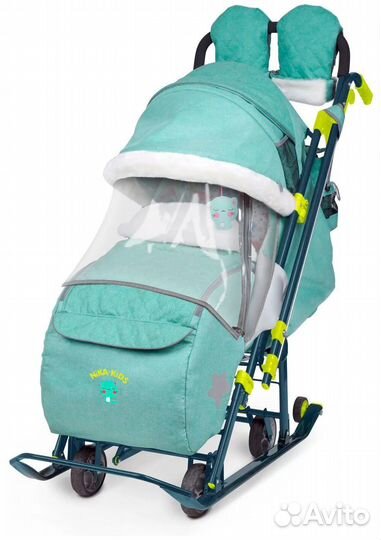 Санки коляска nika