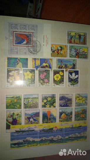 Марки СССР и Зарубежные 1975-77г