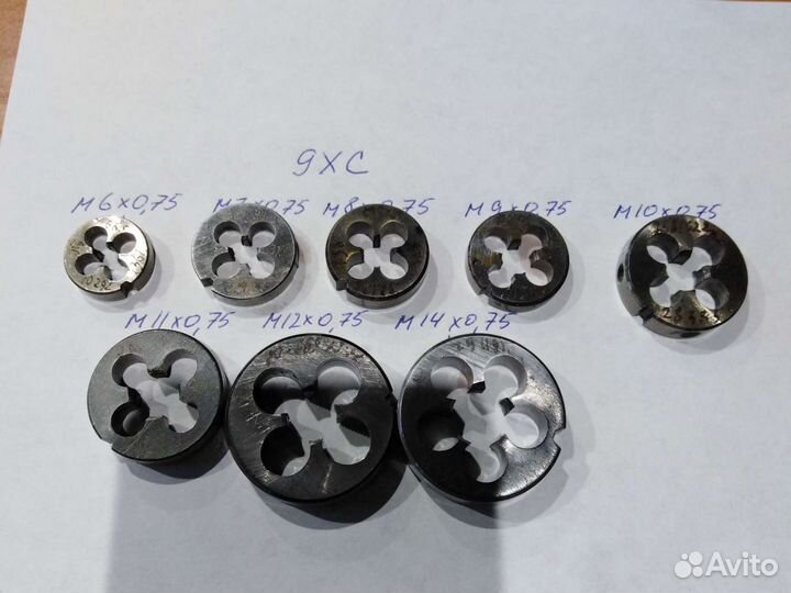 Плашка шаг 0.75