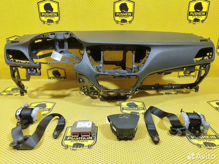 Подушка безопасности (комплект) Hyundai Solaris