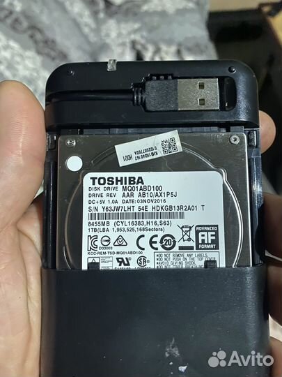 1tb toshiba жесткий диск