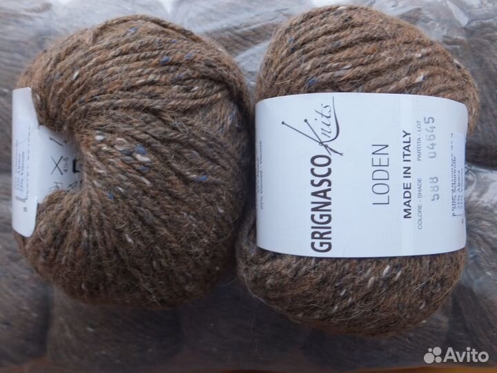 Пряжа Твид Grignasco Knits Loden Италия 500 гр