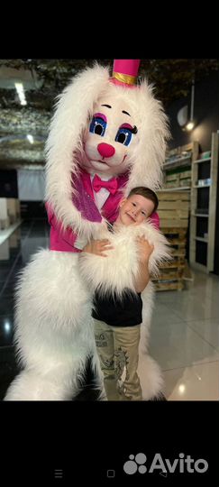 Ростовые куклы. Белый мишка, Супер Жорик аниматоры