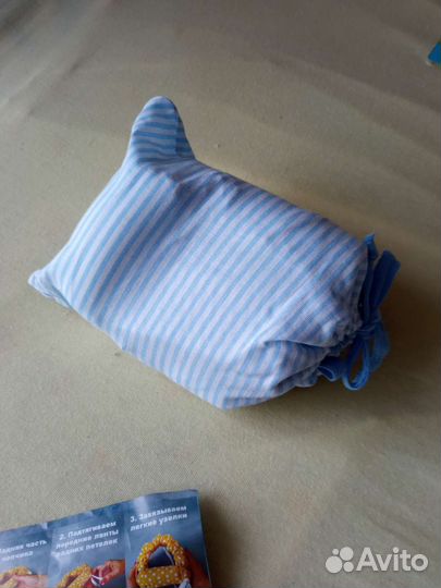 Чепчик с пенопластом для грудничкового плавания