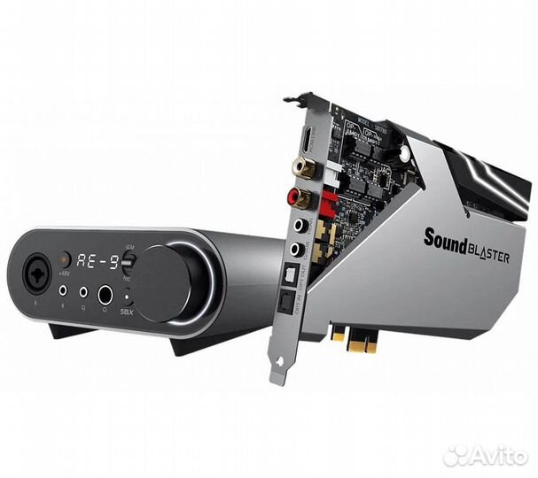 Звуковая карта с дополнительным блоком Creative AE