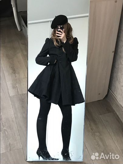 Пальто topshop шерсть