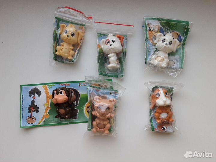 Киндер брызгалки животные, собачки, кошечки