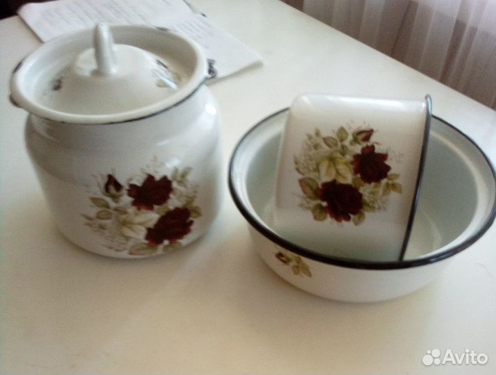 Эмалированная посуда СССР